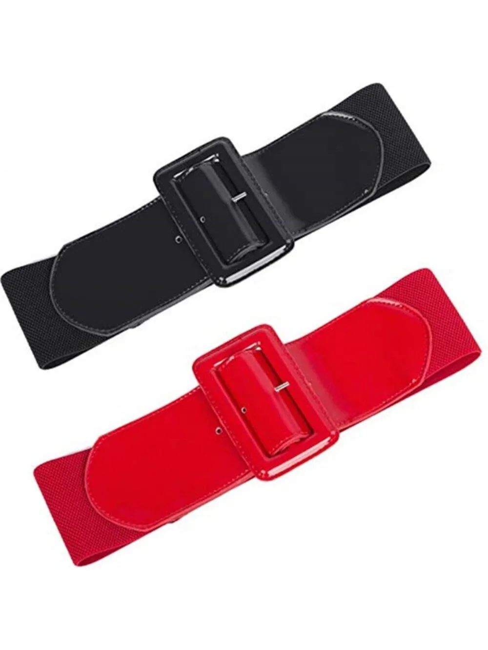 GRACE KARIN Women's Stretchy Belt 3 Inch Wide Elastic Belts